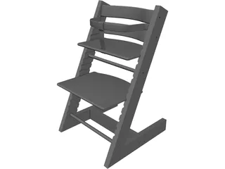 Chair 3D Model preview