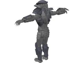 Predator 3D Model preview