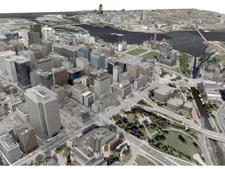 Ottawa City 3D Model preview