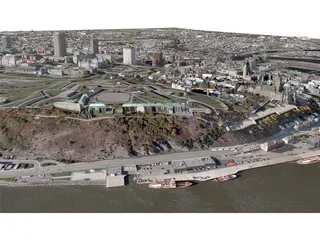 Quebec City 3D Model preview