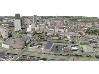 Rochester City 3D Model preview