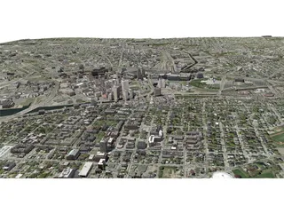 Providence City 3D Model preview