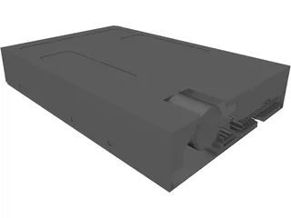 PC Floppy Disk Drive 3D Model preview