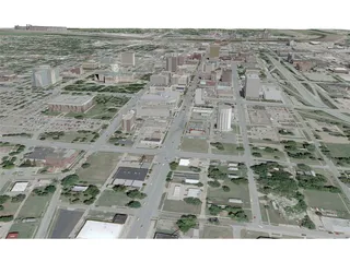 Topeka City 3D Model preview