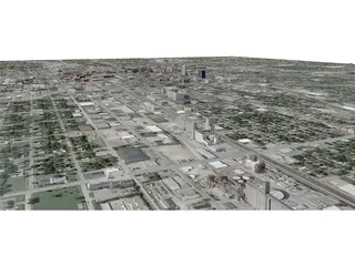 Wichita City 3D Model preview
