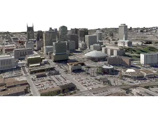 Nashville City 3D Model preview