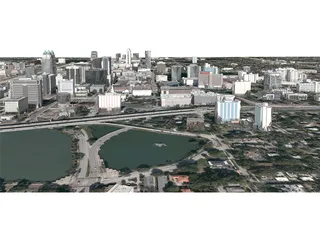 Orlando City 3D Model preview