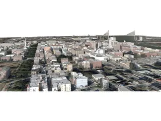 Savannah City 3D Model preview