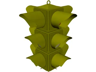 Traffic Light 3D Model preview