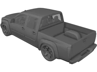 GMC Canyon (2007) 3D Model preview