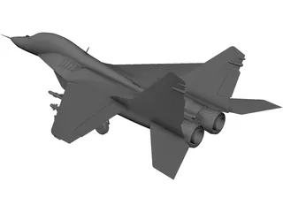 MiG-29 Fulcrum 3D Model preview