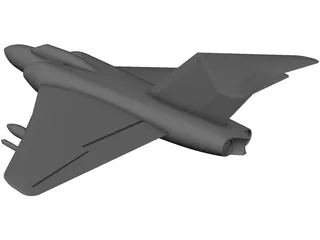 Gloster Javelin 3D Model preview