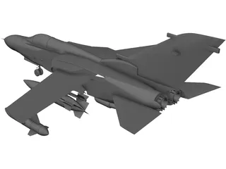 RAF Tornado GR4 3D Model preview