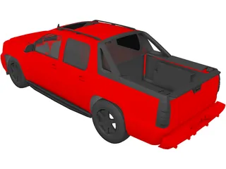 Chevrolet Avalanche (2008) 3D Model preview