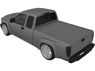 Chevrolet Colorado (2008) 3D Model preview