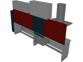 Kitchen 3D Model preview