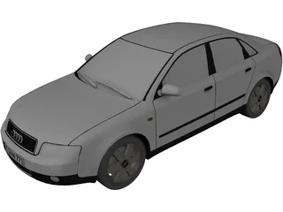 Audi A4 3D Model preview