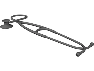 Stethoscope 3D Model preview