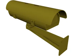 Surveillance Camera 3D Model preview