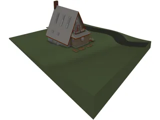 House 3D Model preview