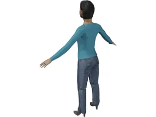 Woman 3D Model preview