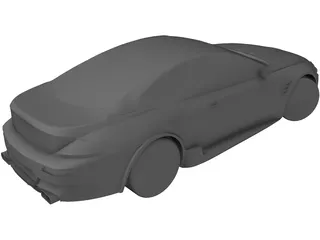 BMW 6-series Coupe 3D Model preview