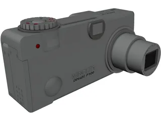 Minolta Dimage F100 3D Model preview