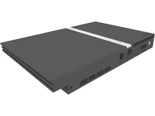 Sony Playstation 2 3D Model preview