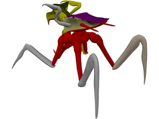 Starship Troopers Arachnid 3D Model preview