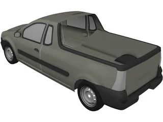 Renault/Dacia Pick-Up 3D Model preview