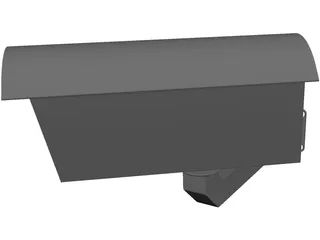 Fake Security Camera 3D Model preview