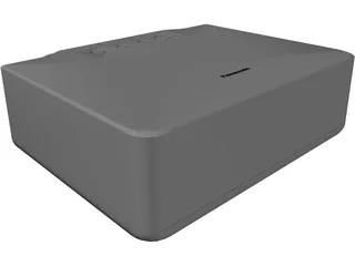 Panasonic Projector 3D Model preview