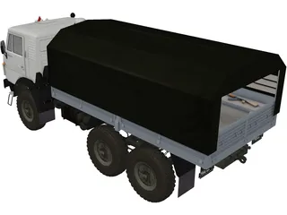 Kamaz 4310 3D Model preview