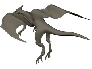 Dragon 3D Model preview