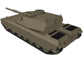 Gryphon Tank 3D Model preview