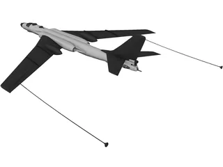 Xian H-6 3D Model preview