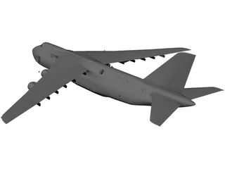 Antonov An-124 3D Model preview