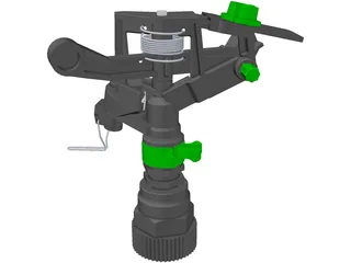 Sprinkler 3D Model preview