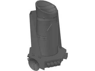 Kepler Telescope 3D Model preview