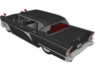GAZ-13 Chaika 3D Model preview