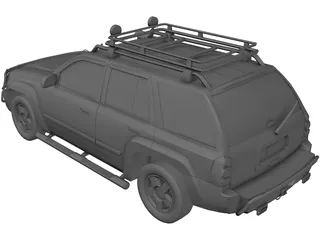 Chevrolet Blazer [Tuned] 3D Model preview