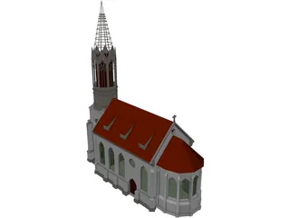Church 3D Model preview