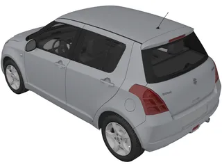 Suzuki Swift 3D Model preview