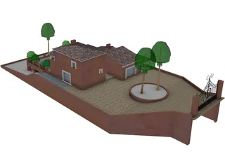 House 3D Model preview