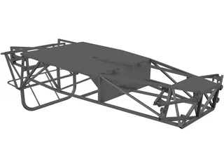 Frame Lotus Seven 3D Model preview