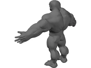 Hulk 3D Model preview
