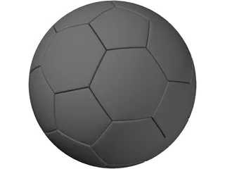 Soccer Ball 3D Model preview