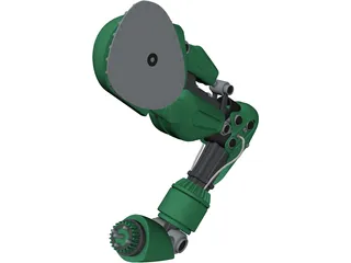 Robot Arm 3D Model preview
