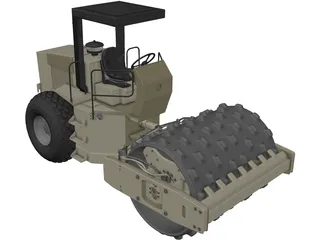 Compactor 3D Model preview