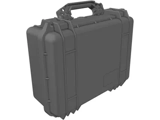 Pelican Case Model 1450 3D Model preview